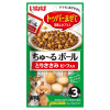 INABA Ball лакомство-топпинг для собак шарики с кремовой начинкой куриное филе с говядиной 10г*3шт