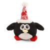 NEW YEAR Игрушка мягкая для собак Пингвин с мячом, 170мм 12141348