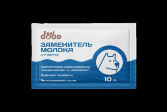 FeelGOOD Заменитель молока (молочная смесь) для щенков саше8