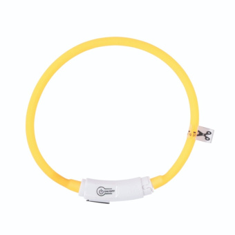 Светящийся ошейник FLASH LED, S, 1 x 35 см, оранжевый MPets 10855499-9