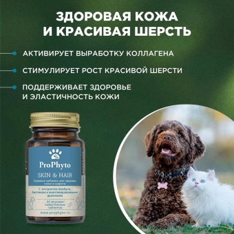 ProPhyto для Кожи и Шерсти, 30 таблеток.4
